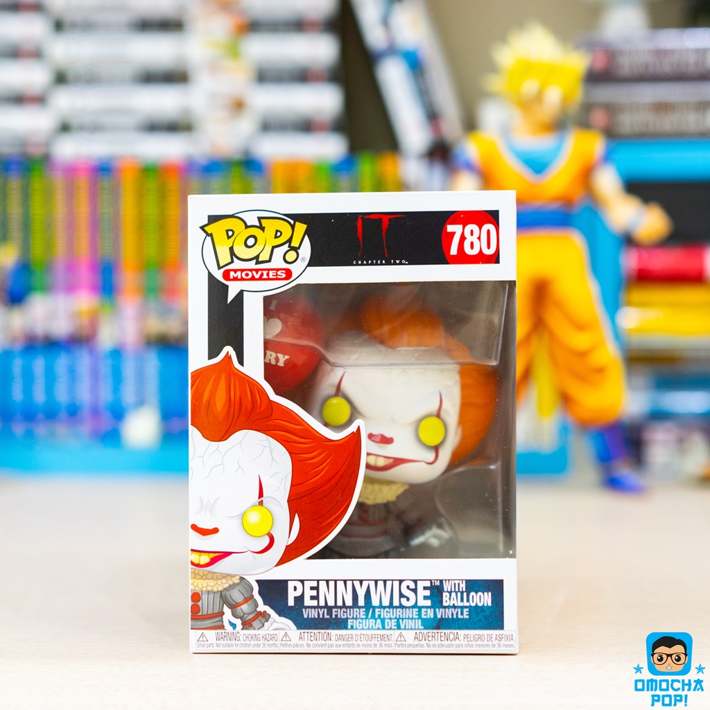 Mô Hình Chính Hãng Funko Pop Movies: It 2 - Pennywise with Balloon #780