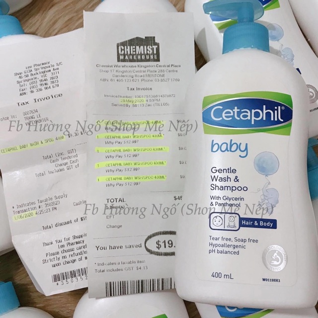 Sữa tắm Cetaphil