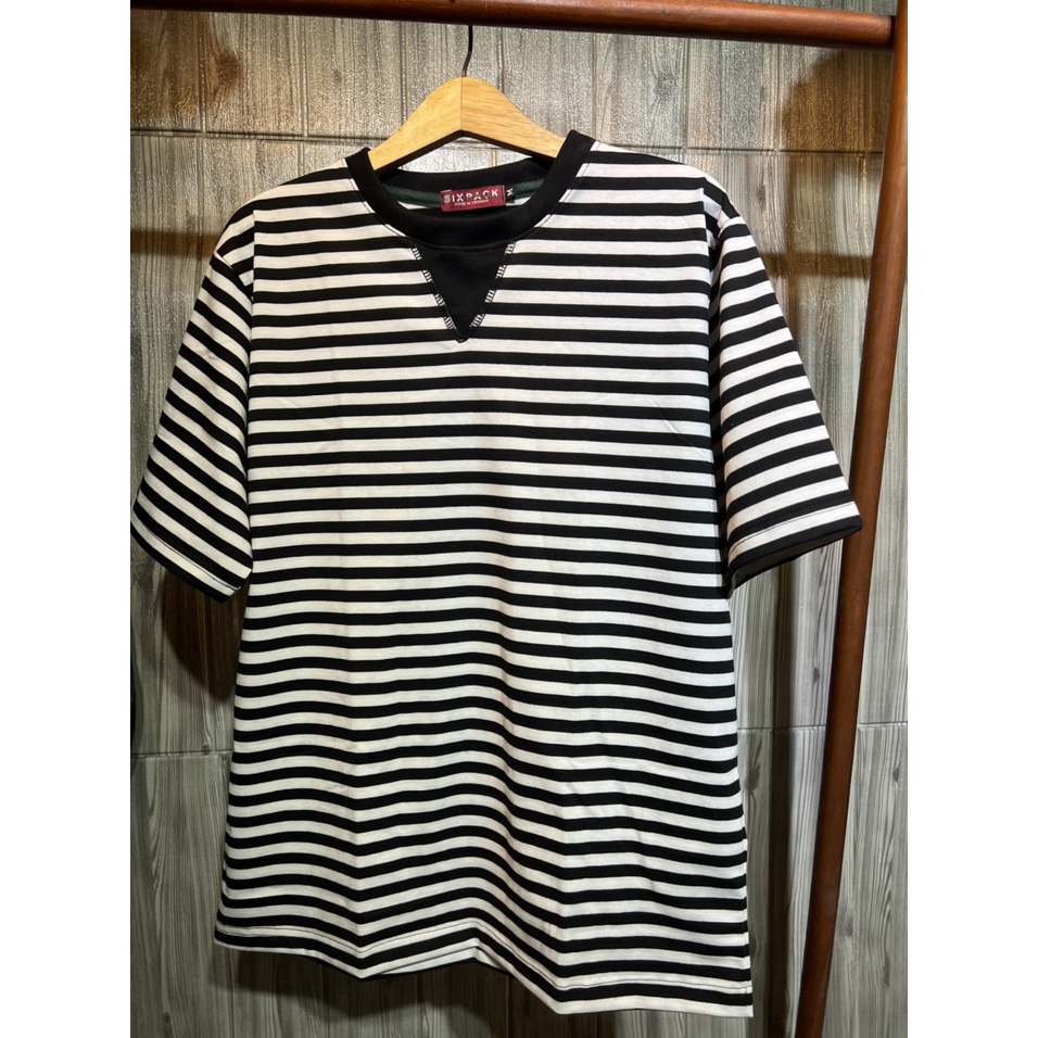 Áo thun Ztee Sọc ngang TRIANGLE CVC - Giá sỉ Unisex