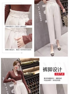 QUẦN BAGGY VẢI CẠP CAO