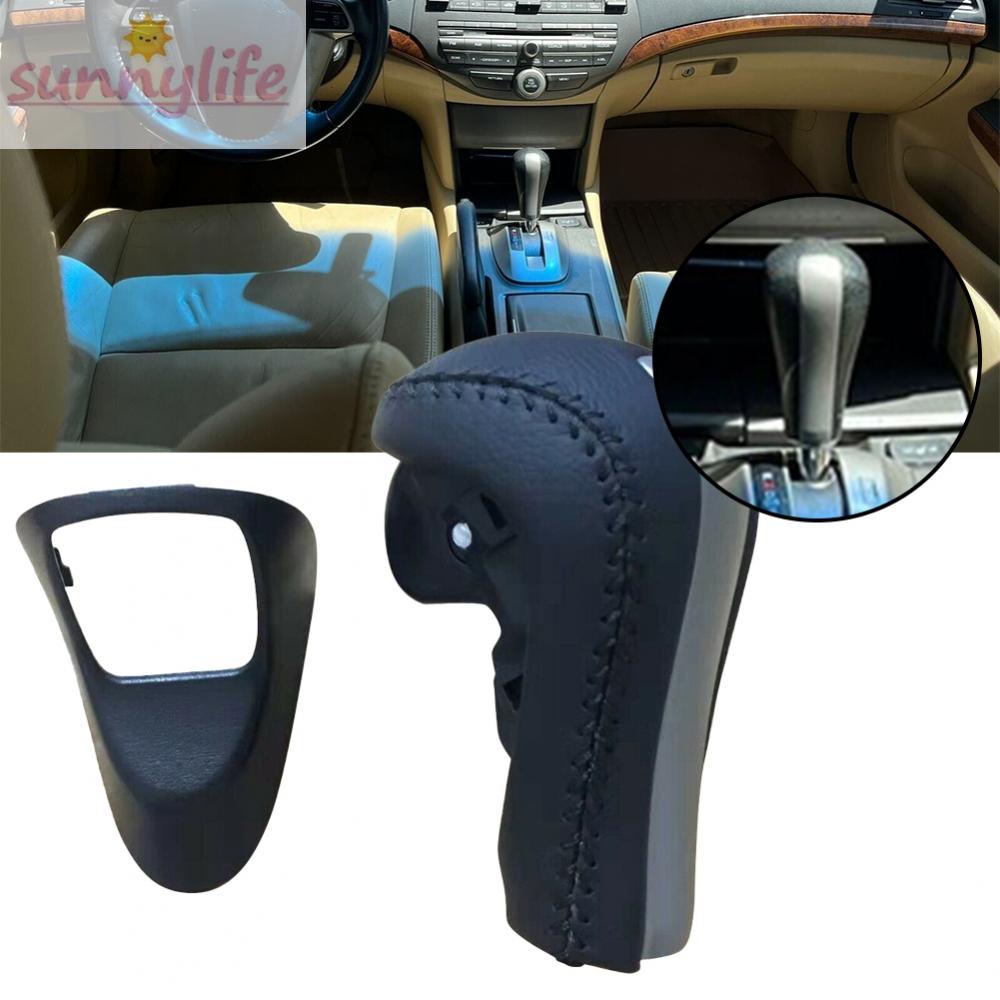 Automatic Leather Gear Shift Knob For Accord Sedan Coupe 2008 - 2012 ABS+PU
