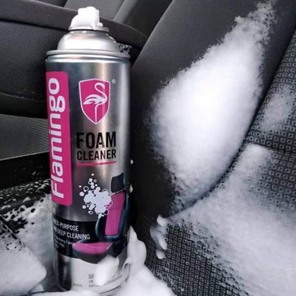 Bình Vệ Sinh Ghế Da - Nội Thất Ô Tô Flamingo F002 650ml HÀNG CHÍNH HÃNG. TL Auto