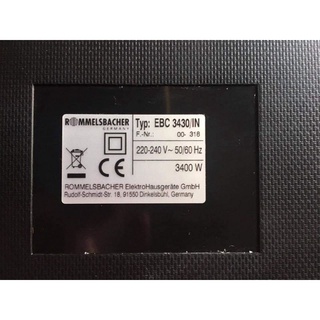 Bếp Từ Đôi Nhập Khẩu Đức Rommelsbacher EBC3430/IN