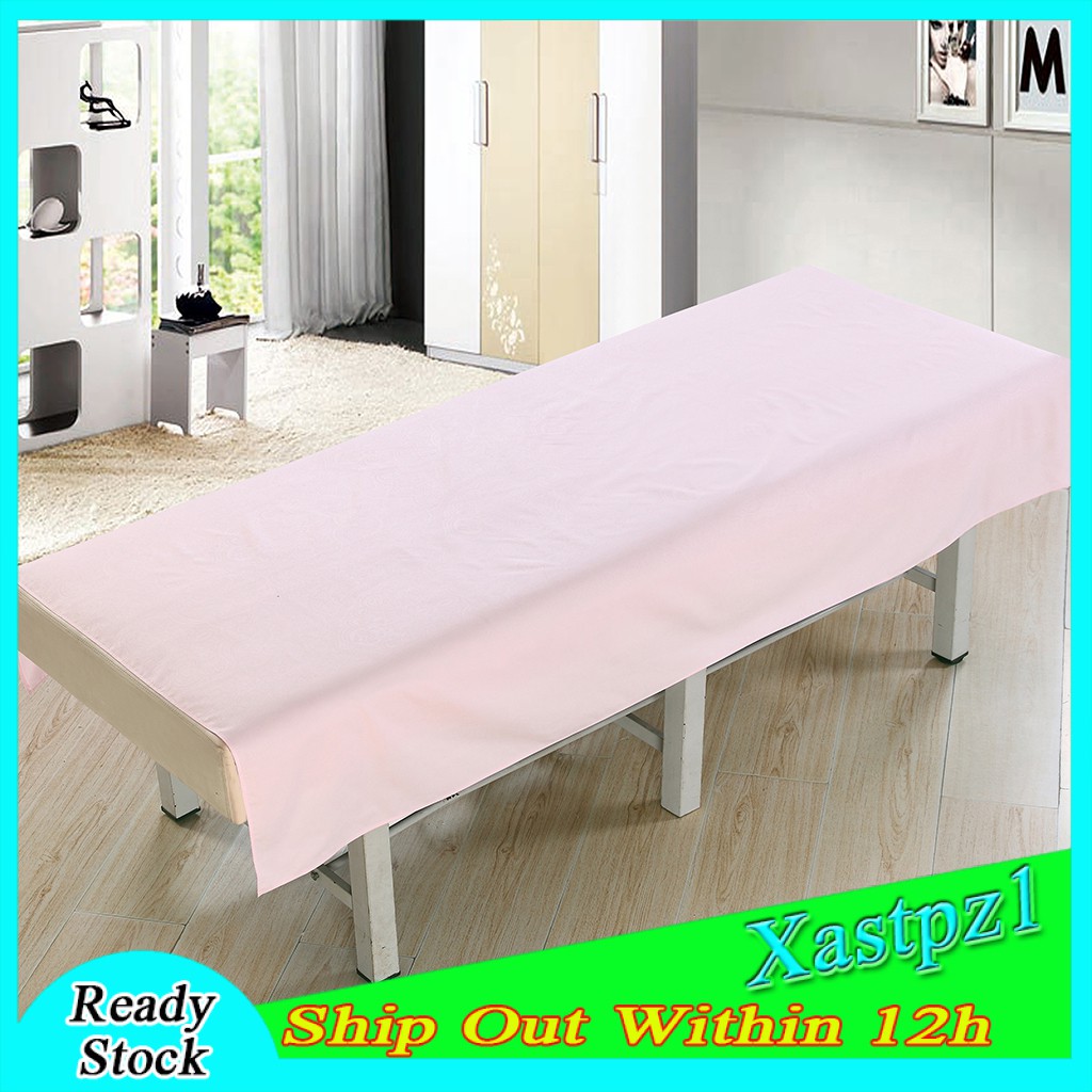 [Ready Stock] Waterproof Oil Proof Cosmetic Massage Bed Flat Sheet Cover 120x190cm