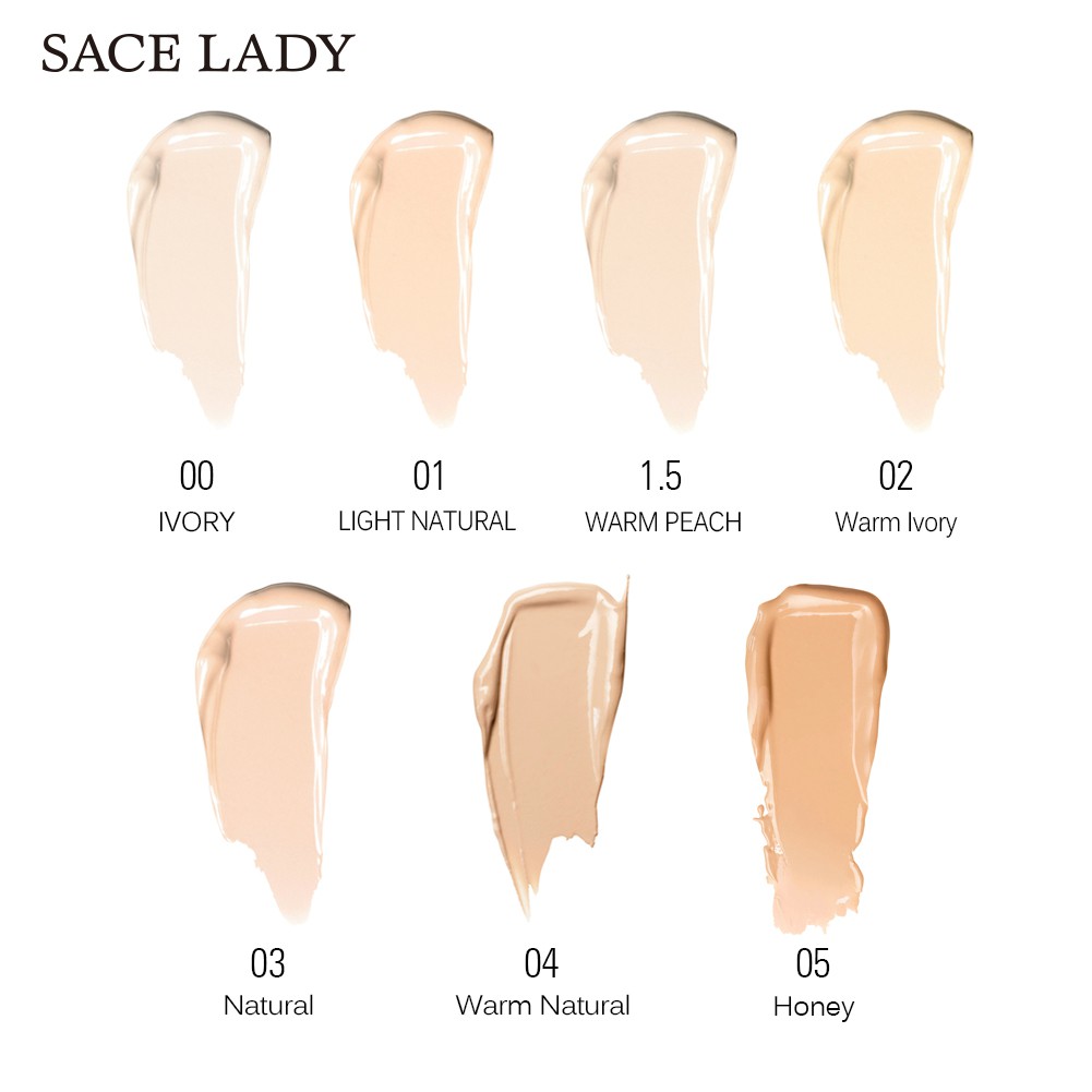 BEAUTY GLAZED  6 color  Kem che khuyết điểm chống thấm nước lâu trôi | BigBuy360 - bigbuy360.vn