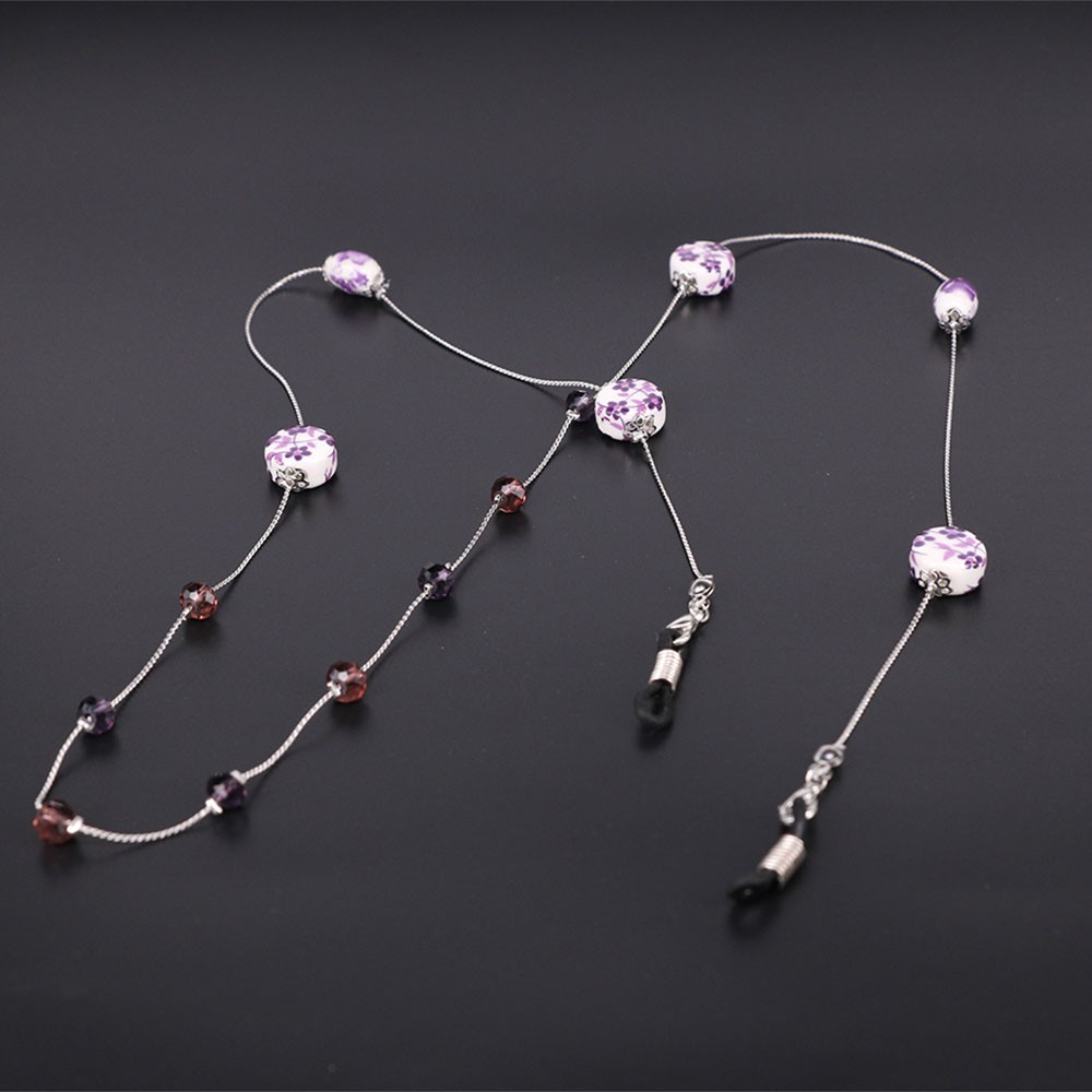 Dây đeo kính đính hạt cườm