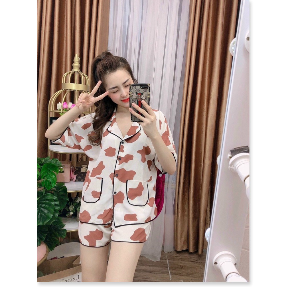 SÉT BỘ ĐÙI NỮ LOANG BÒ CHẤT MỊN MÁT MẶC HÈ CỰC TEEN