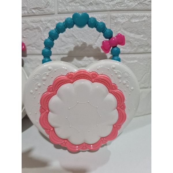 GIỎ XÁCH XÂU HẠT CAO CẤP DIY- CÓ THỂ DÙNG LÀM BÀN TRANG ĐIỂM MINI CHO BÉ, CÓ CLIP (ví xâu vòng)