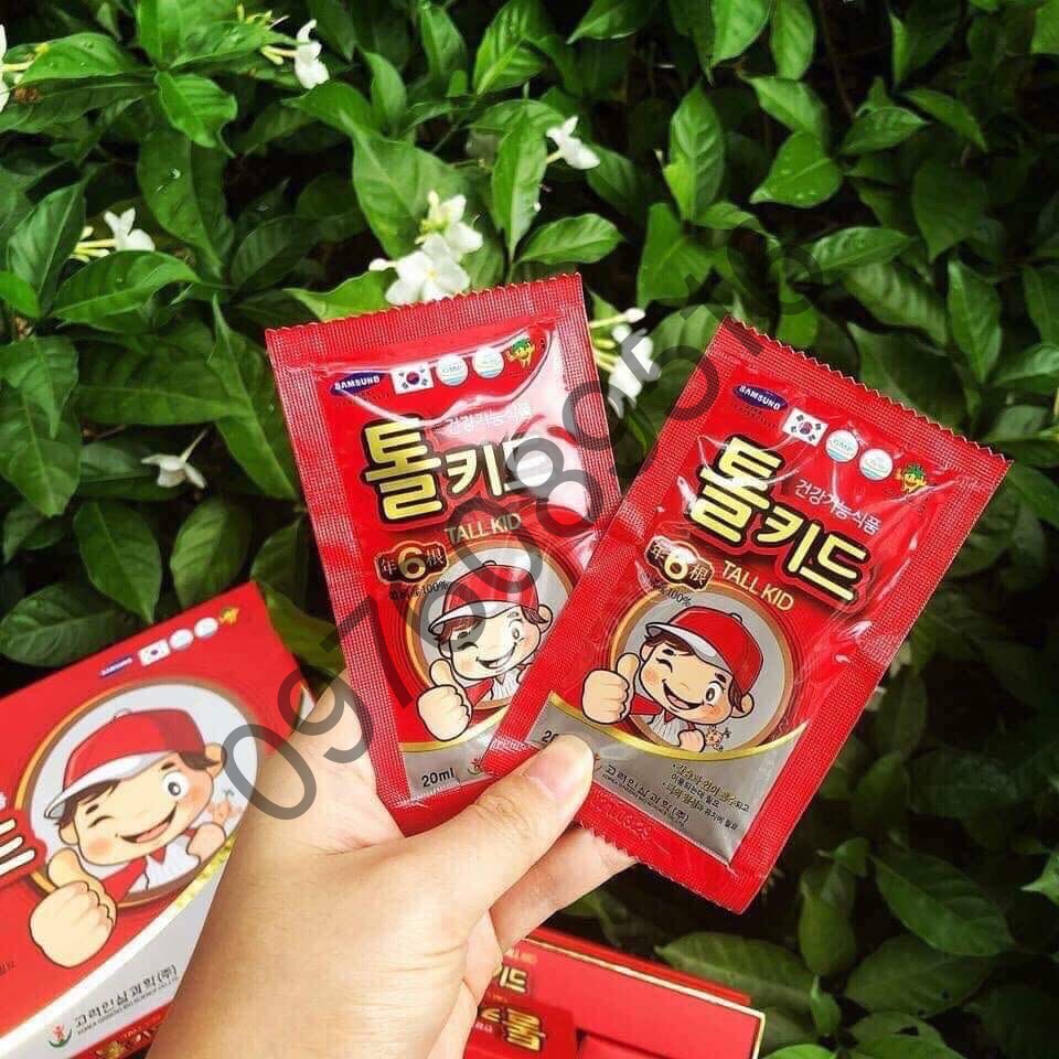 [ Giá Sỉ ] Nước Hồng Sâm Baby Ngón Tay Tall Kid Hàn Quốc