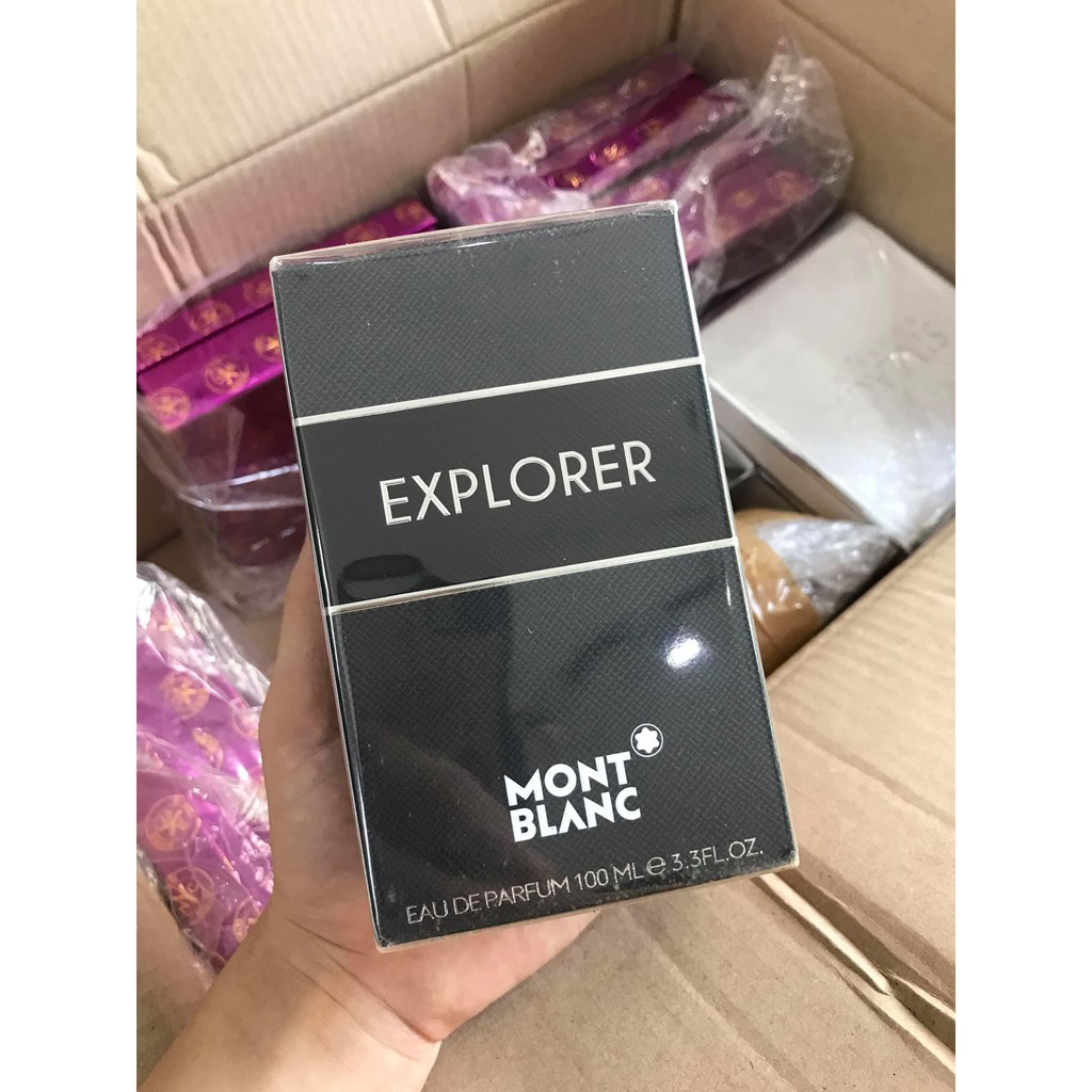 [Có Video] Nước hoa nam Montblanc Explorer 100ml EDT - Nước hoa Pháp sỉ lẻ giá tốt có cửa hàng Q10 HCM