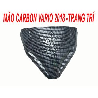MÃO XE VARIO 2018 SƠN kiểu CARBON ĐEN