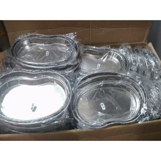 Khay hạt đậu inox đựng dụng cụ spa