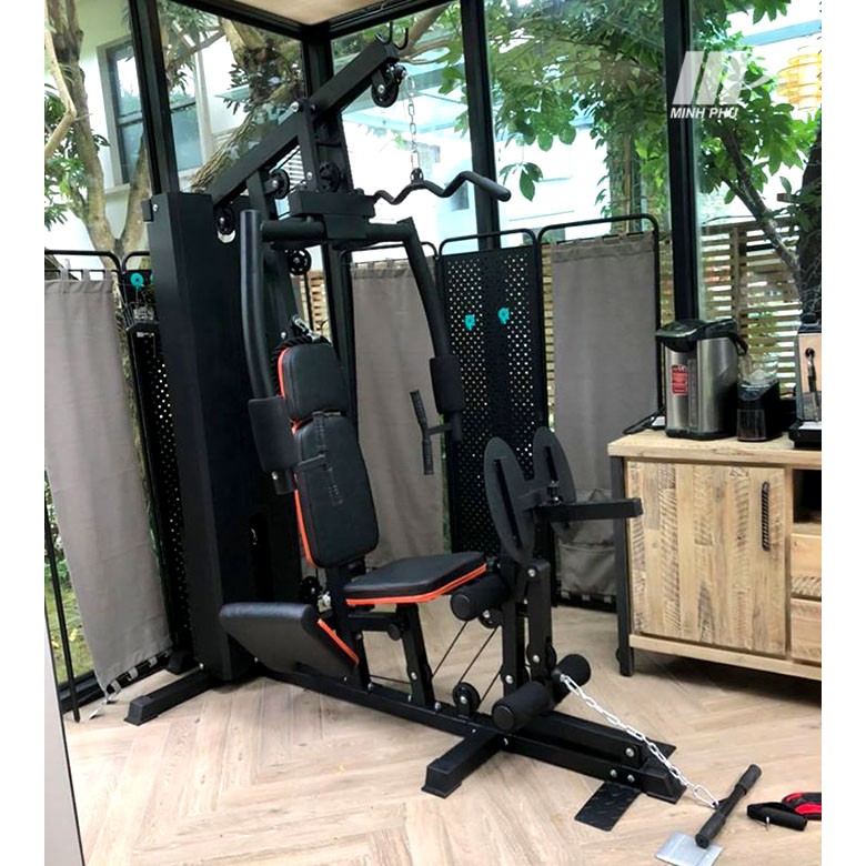 [Tặng găng tay tập GYM] Giàn tạ đa năng JL-708A ⚡ Dụng cụ tập GYM cao cấp giá tốt với trên 30 bài tập