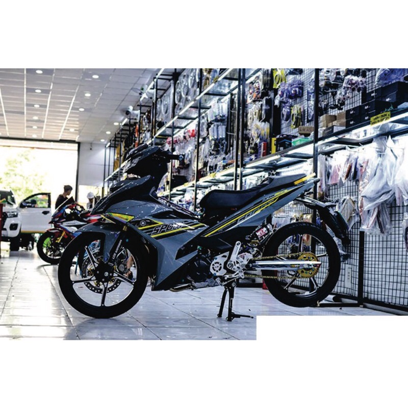 Tem Trùm Exciter 150 Xám Xi Măng,Team Decal Ex150 Y15ZR