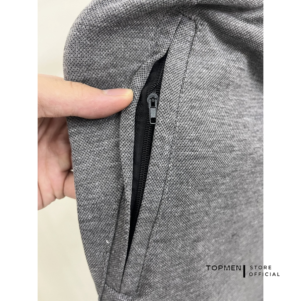 Quần jogger nam TOPMEN cao cấp chất nỉ sạn