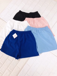 quần short nữ xẻ tà kiểu hàn