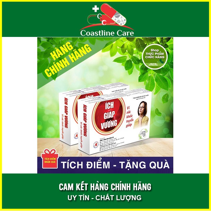 Ích Giáp Vương 180 Viên (2 Lọ x 90 Viên) - Coastlinecare Pharmacy