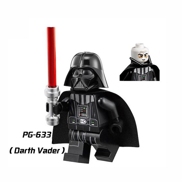 Đồ chơi lắp ráp nhân vật minifigures Darth Vader PG633