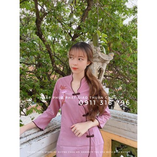 ĐỒ PHẬT TỬ NỮ / Đồ bộ đi chùa ( THUẬN CHƠN )