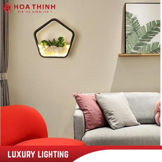 Đèn treo tường Led - Đèn tường trang trí Có tiểu cảnh - Gắn tường Phòng khách, Phòng ngủ HTL-07-08