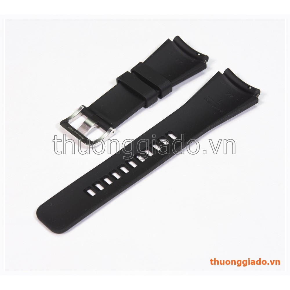 Dây đồng hồ Samsung Galaxy Watch 46mm, Gear S3 Classic màu đen, hàng chính hãng