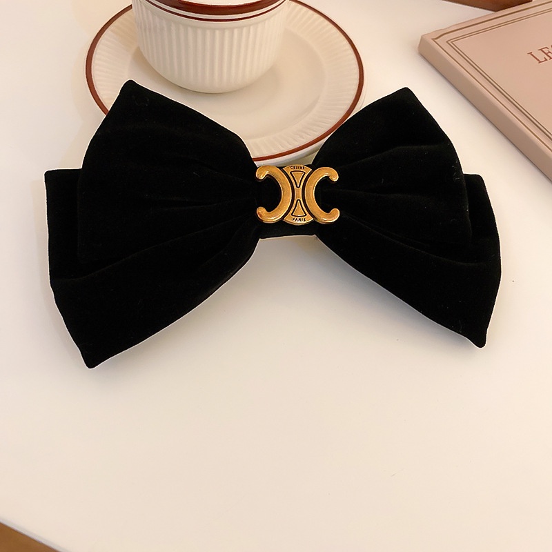 Kẹp Tóc Đính Nơ Phong Cách Mùa Xuân 2022 Cho Bé Gái Dễ Phối Đồ