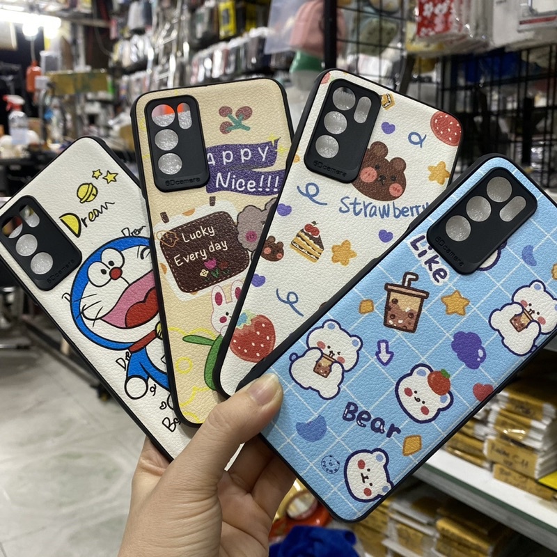 Ốp Oppo A16 dẻo hình kute