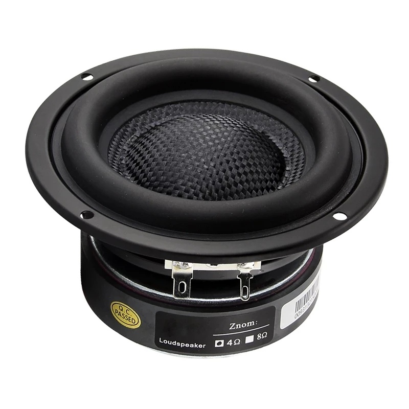 1 loa Subwoofer 4 Inch 50W 4Ohm 8Ohm cho xe hơi