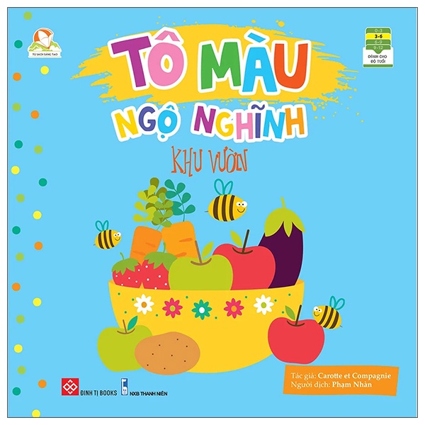 Sách Tủ Sách Sáng Tạo - Tô Màu Ngộ Nghĩnh - Khu Vườn