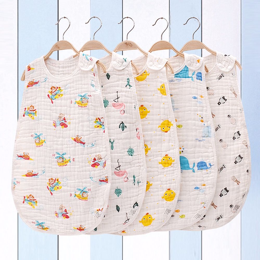 Túi ngủ mùa hè bằng cotton họa tiết hoạt hình phong cách Hàn Quốc cho bé gái