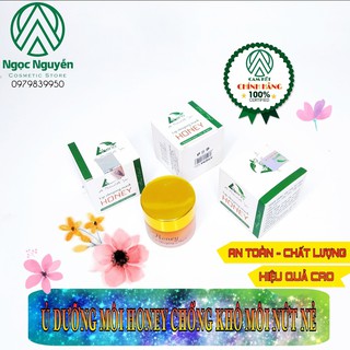 Ủ môi honey chữa khô môi nứt nẻ