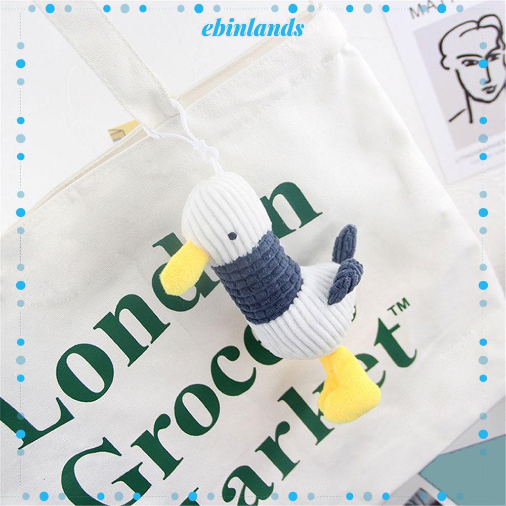 Móc Khóa Hình Vịt Hoạt Hình Nhồi Bông Đáng Yêu