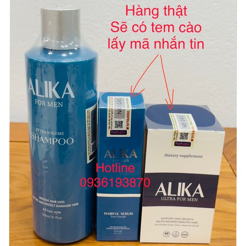 ✅ ALIKA FOR MEN  [CHÍNH HÃNG] ❤️ ALIKA FOR MEN GIÚP GIẢM RỤNG CHẮC KHOẺ
