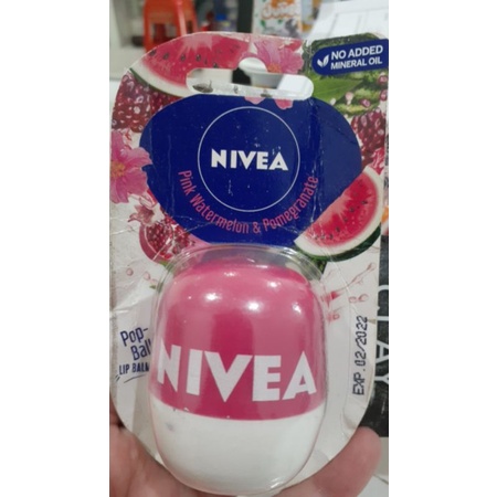 (Hàng Mới Về) Son Dưỡng Môi Hình Quả Dưa Hấu Nivea | BigBuy360 - bigbuy360.vn