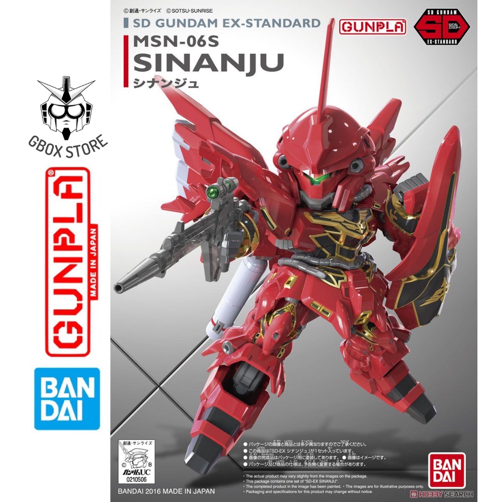 Gundam SD EX Standard Sinanju Bandai 013 Mô hình nhựa lắp ráp