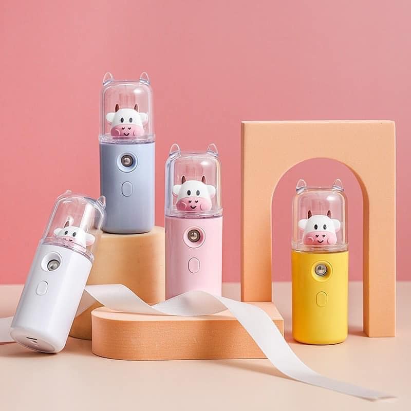 máy xông mini cầm tay hình thú siêu dễ thương