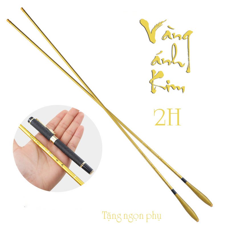 Cần Câu Tay Siêu Dẻo Ánh Kim 2H