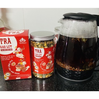 [COMBO 2 HỘP] TRÀ GẠO LỨT XẠ ĐEN ĐẬU ĐEN