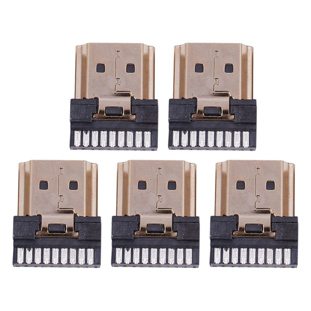 Set 5 đầu nối hàn 19 Pin PCB thay thế T8 loại A HDMI
