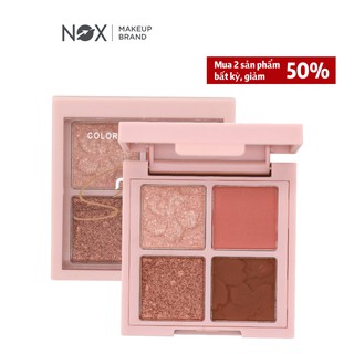 Bảng phấn mắt NOX 4 màu khối lượng 6g
