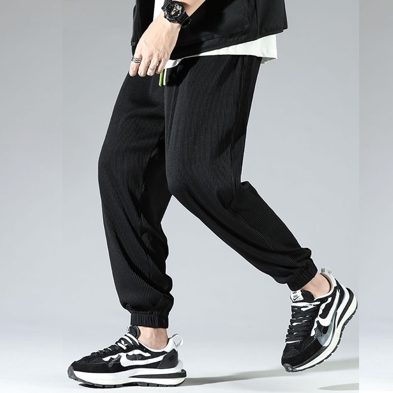 Quần Thể Thao Harem Lụa Mỏng Dáng Rộng Nhanh Khô Thời Trang Mùa Hè Cho Nam Tte175