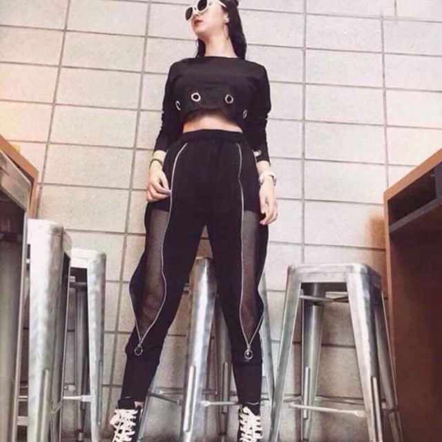 [ Mã FAMAYWA giảm 10K đơn 50K] Quần Kaki phối lưới khoá dài DH12 | BigBuy360 - bigbuy360.vn