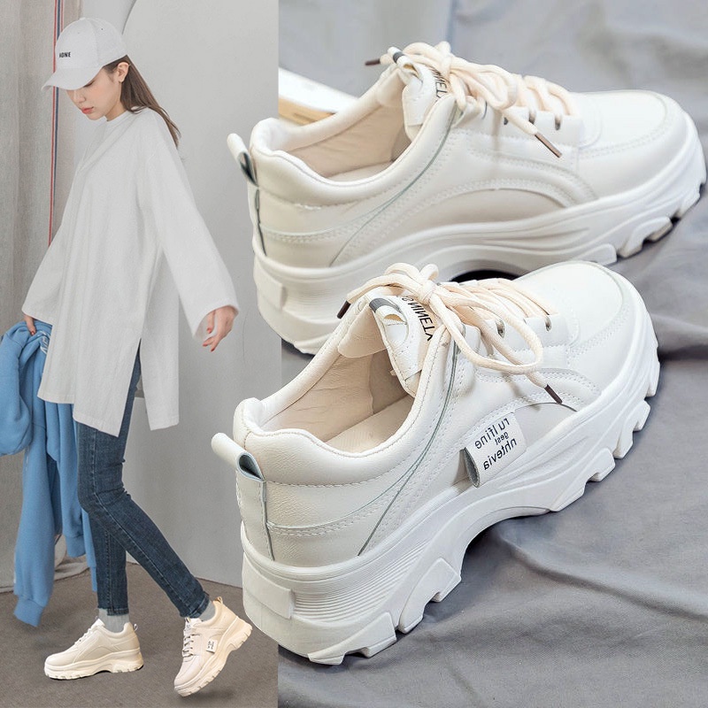 Giày Thể Thao Đế Dày Thời Trang Mùa Hè Phong Cách Mới Tth114 Cho Nữ