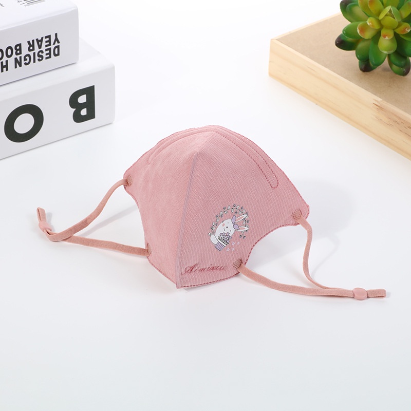 【3Cản Khẩu Trang cotton Dày 3 Lớp Chống Bụi Thoáng Khí Có Thể Giặt Rửa Và Tái Sử Dụng In Hình Hoạt Hình Cho Trẻ Em-12 Tuổi