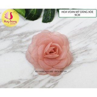 Hoa voan mỹ dáng xòe