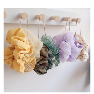 🎀Sét 03 nơ buộc tóc Scrunchies kute