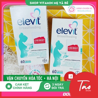 Elevit sau sinh cho Mẹ, Elevit Bú, Elevit Breastfeeding 60 viên - Xuất xứ Úc ÚC