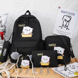 set balo bốn món