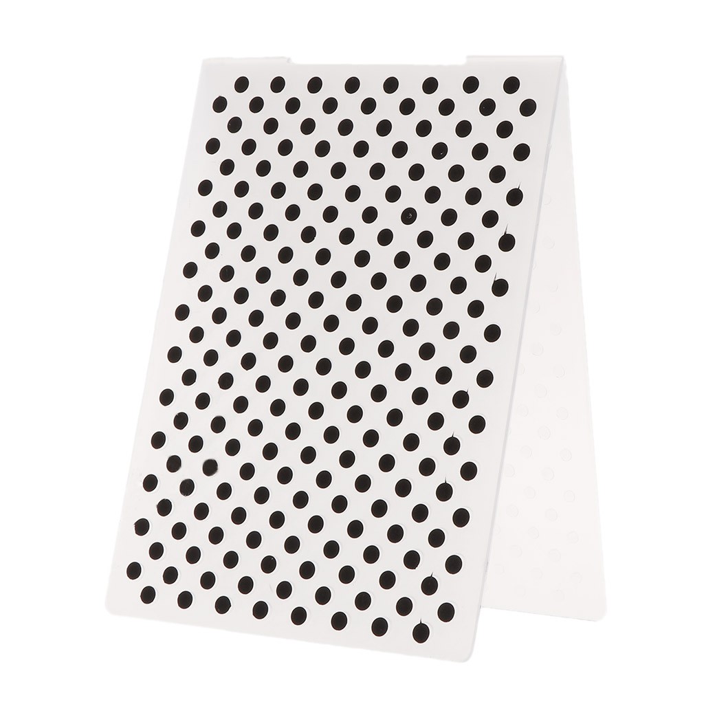 Khuôn In Nổi Dùng Làm Thiệp Scrapbook Với Họa Tiết Chấm Bi