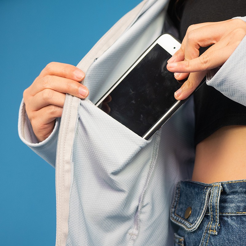 [Ảnh + Video Thật] Áo Chống Nắng Nữ Dáng Ngắn Dài Tay Chống Nắng Tốt. | BigBuy360 - bigbuy360.vn